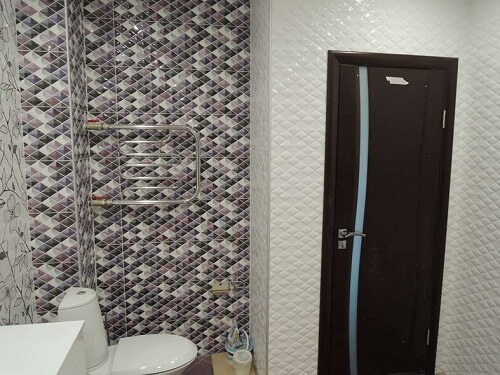Отделка ванной комнаты плиткой в Сморгони